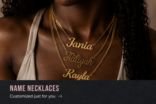Pretty Personalized Name Necklace